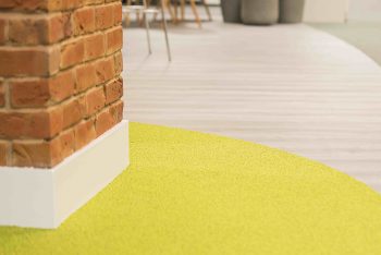 Using commercial flooring for feng shui