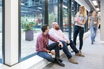 Green space in workplace environment