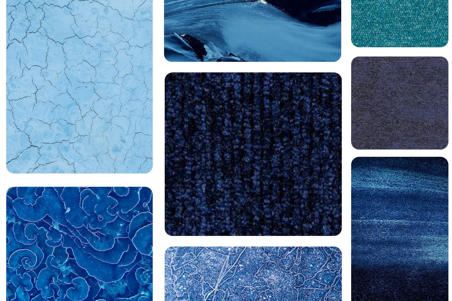 Colour trends interior design classic blue