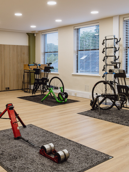 Bike Consultation Room with AXIS flooring