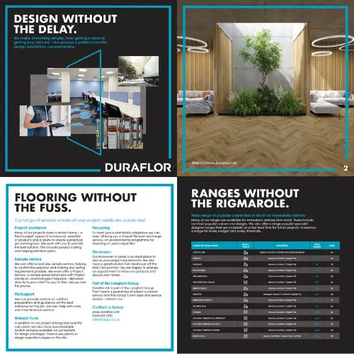 Carpet Tiles | Vinyl Flooring | Entrance Matting | Duraflor